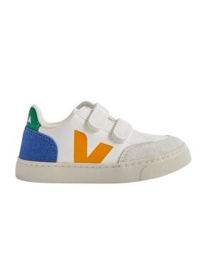 Veja Velcro Trainers in White Multi